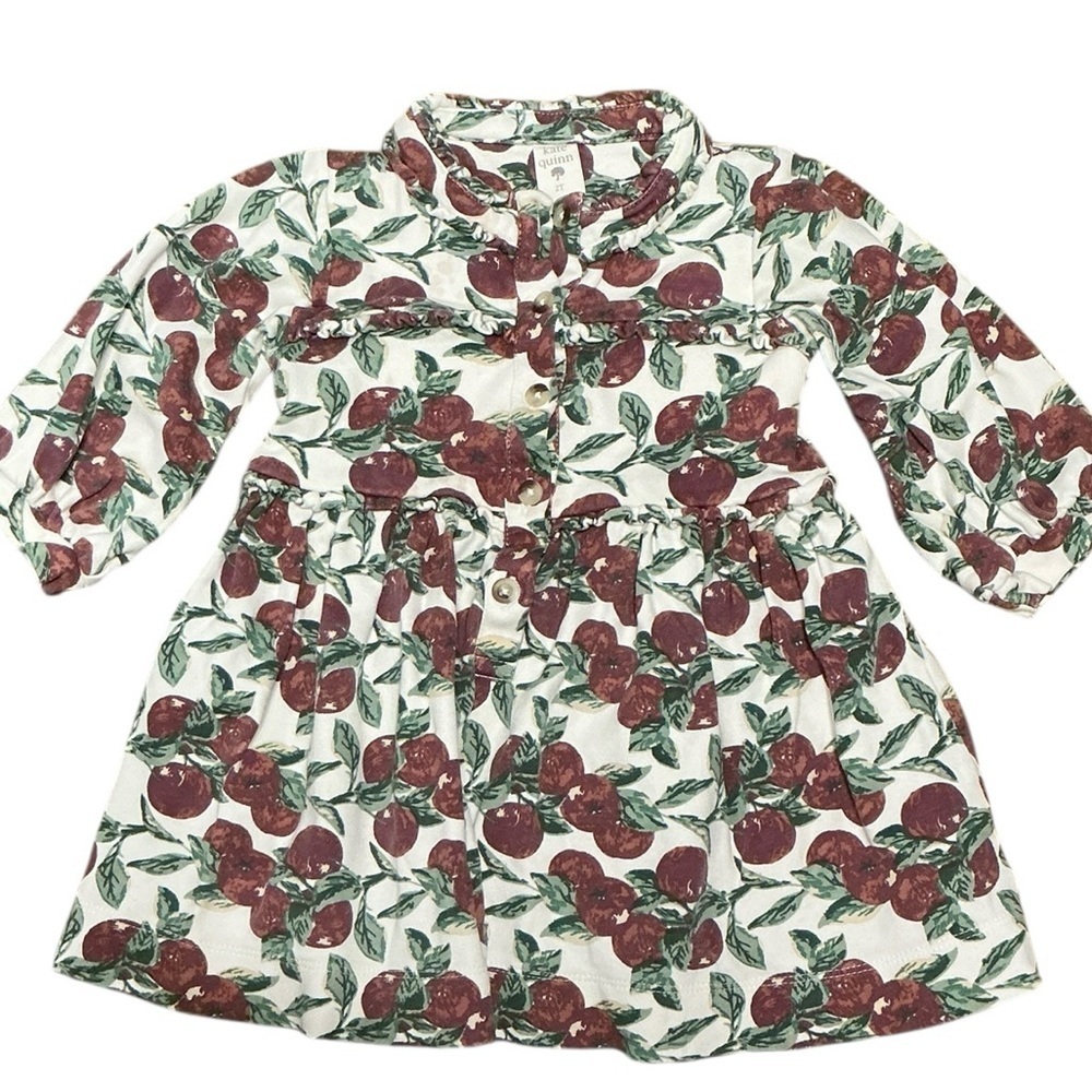 Kate Quinn Apple Branches Organic Cotton Dress - Picture 1 of 6